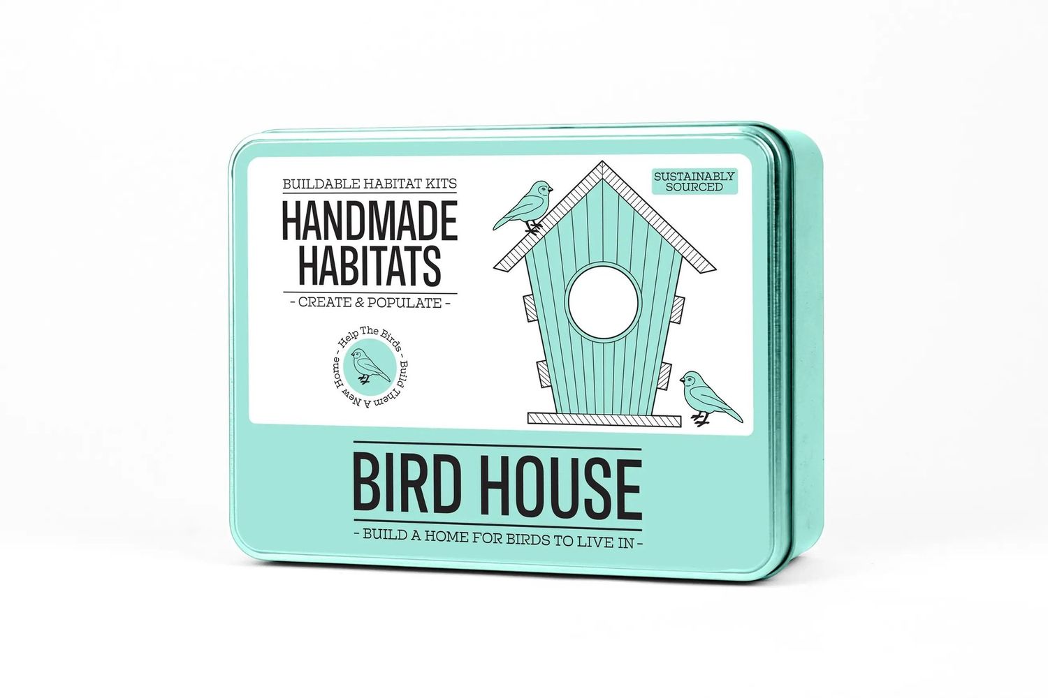 Bird House Tin