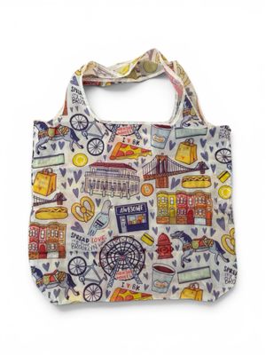Tote - Foldable: Awesome Nylon Grocery Tote
