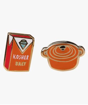 Earrings - Stud: YOW Dutch Oven &amp; Kosher Salt