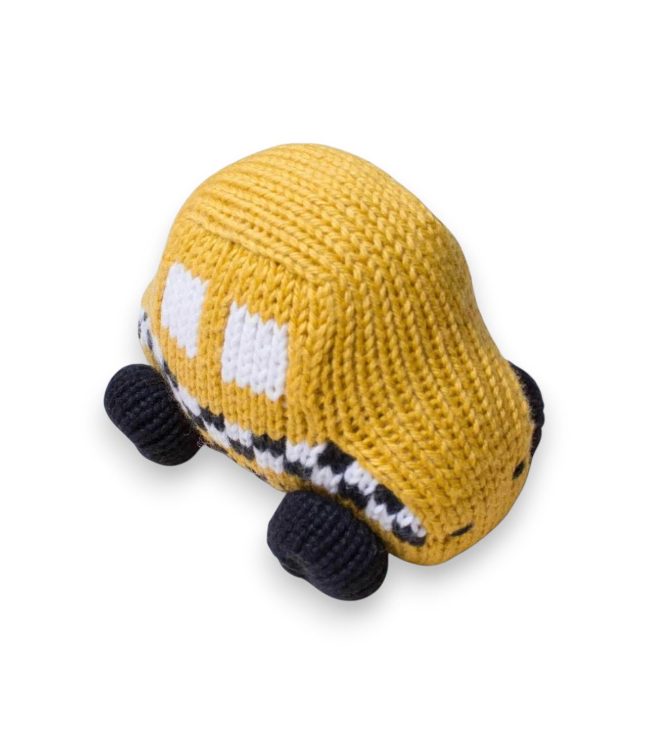 Organic Handmade Rattle: Taxi