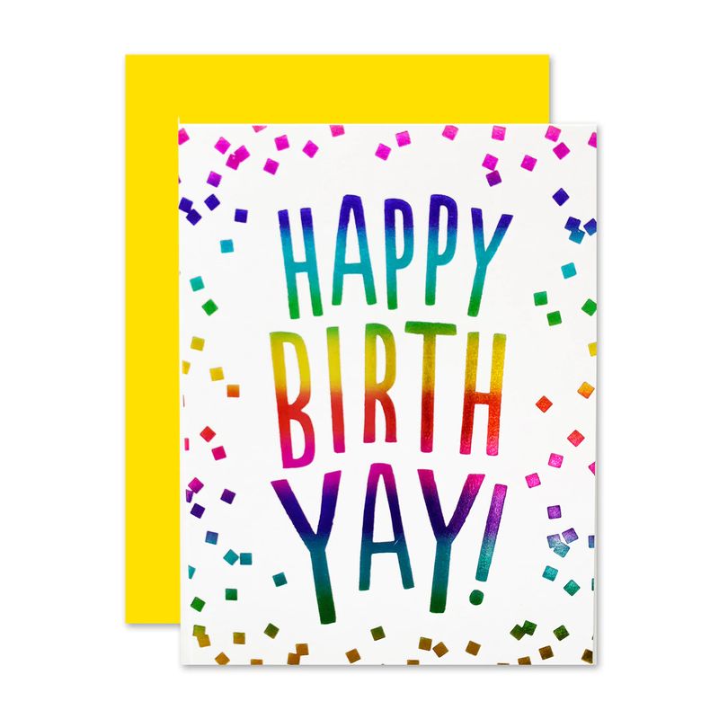 Card - Birthday: Happy BirthYAY