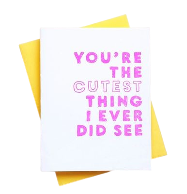 Card - Love: Cutest Thing Ever