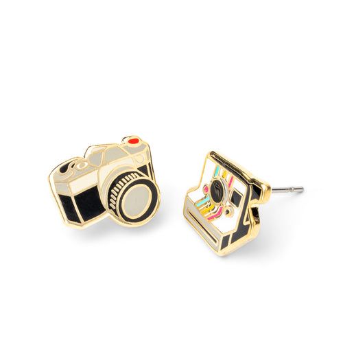 Earrings - Stud: YOW Cameras