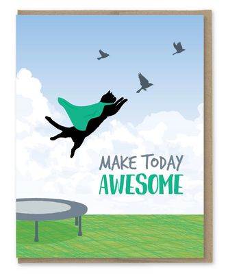 Card - Blank: Make Today Awesome