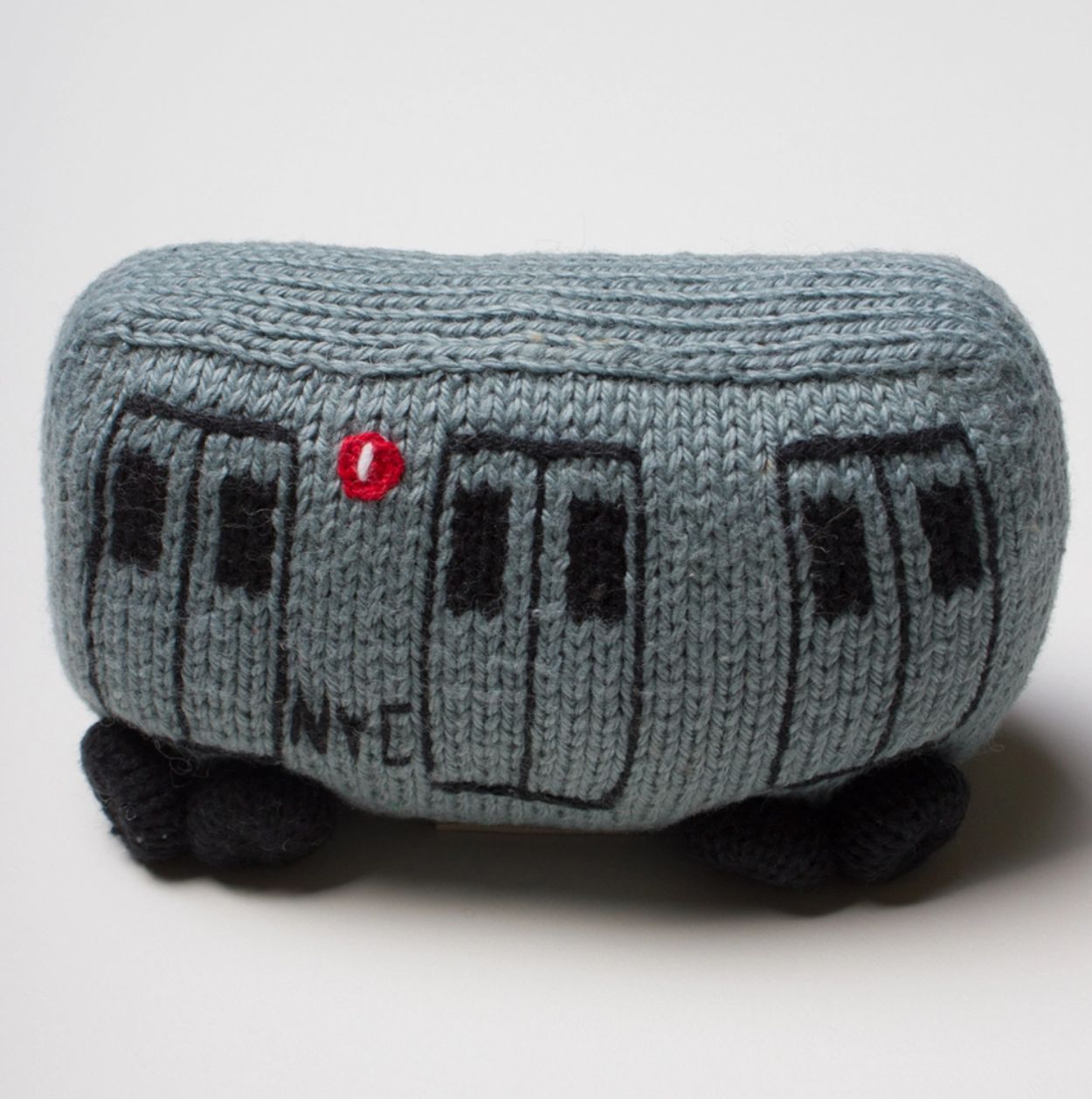 Organic Handmade Rattle: Subway