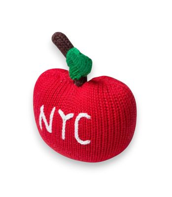 Organic Handmade Rattle: Big Apple
