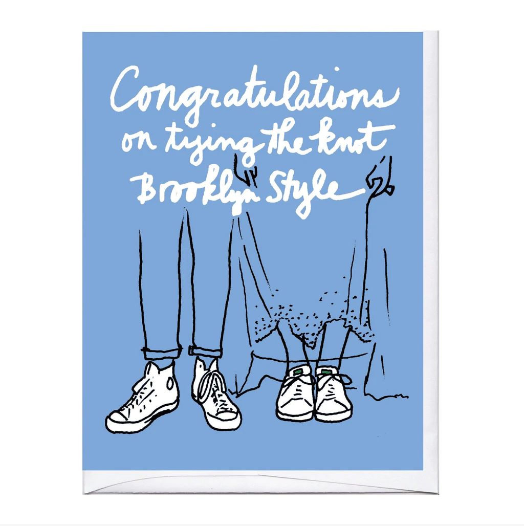Card - Wedding: Brooklyn Style Sneakers