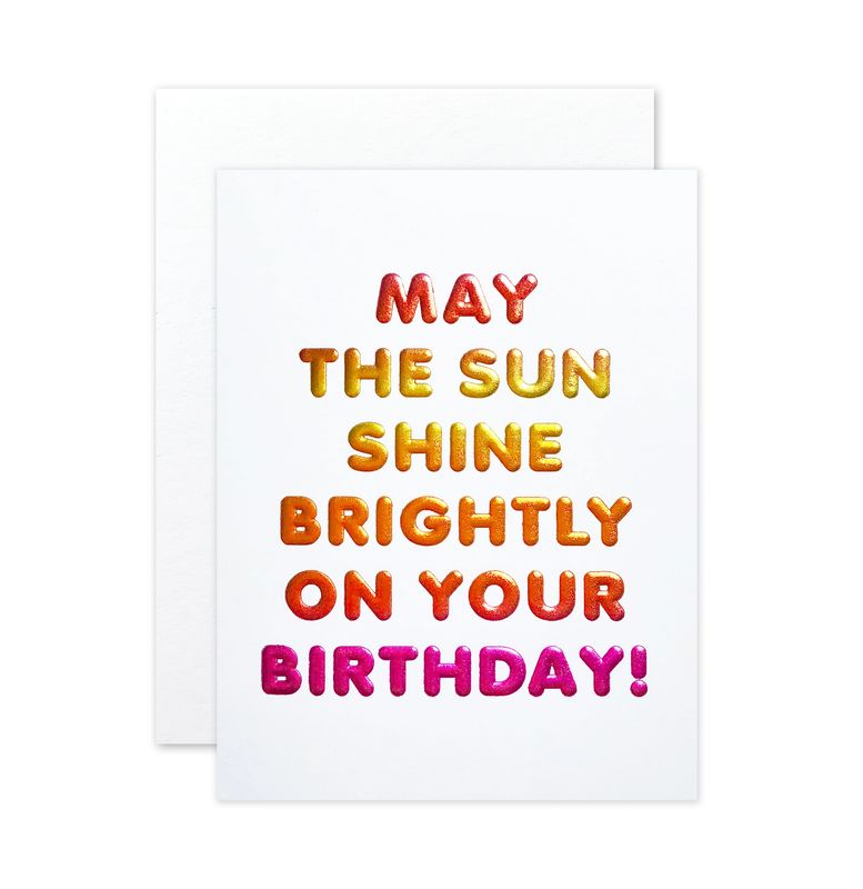 Card - Birthday: Bright Birthday
