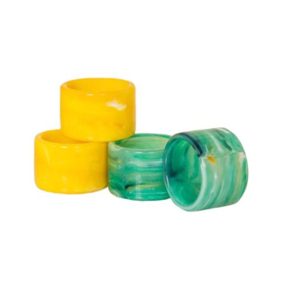 Yellow/Green Multi Napkin Holder