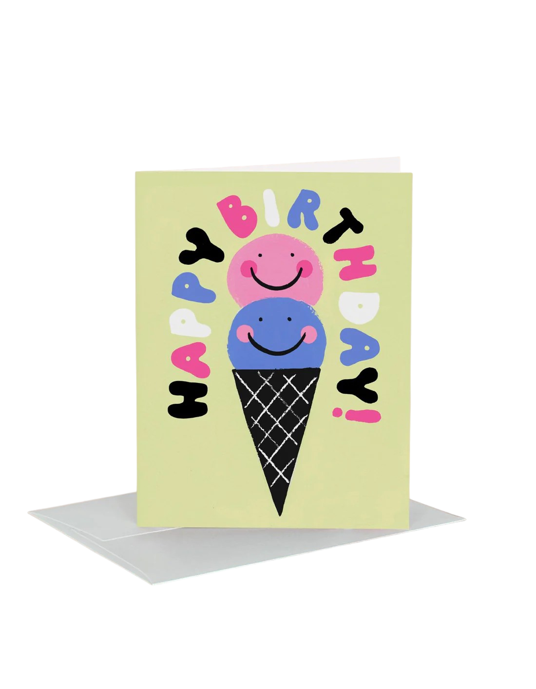 Card - Birthday: Ice Cream