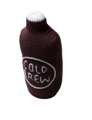 Organic Handmade Rattle: Cold Brew