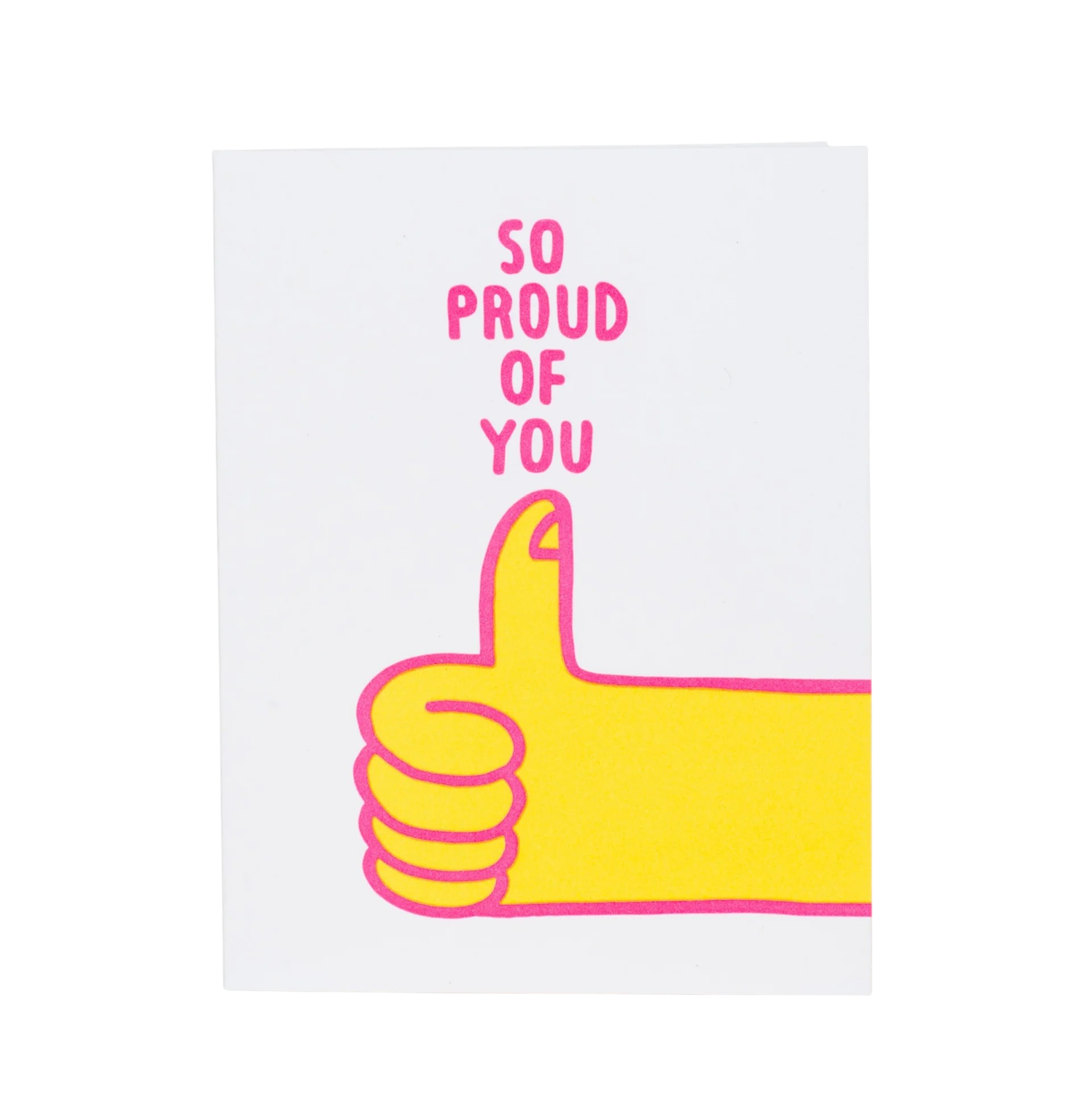 Card - Congrats: So Proud Thumbs Up