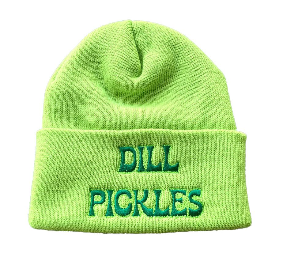 Hat - Beanie:  Dill Pickles (Lime Green)