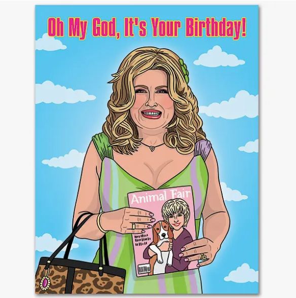 Card - Birthday: Oh My God, It's Your Birthday! Jennifer Coolidge