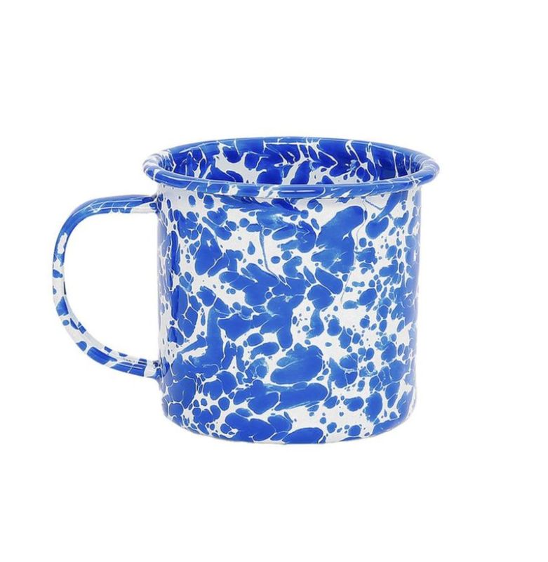 Mug - Blue Splatter 12oz