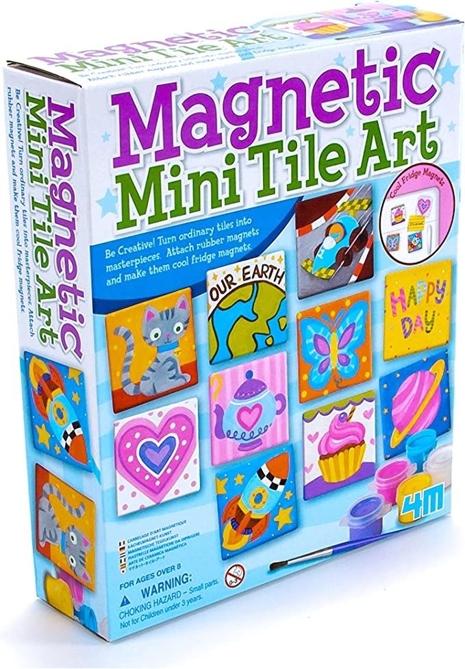 Kid's DIY Kit: Magnetic Mini Tile Art