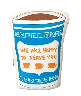 Plush Coffee Cup