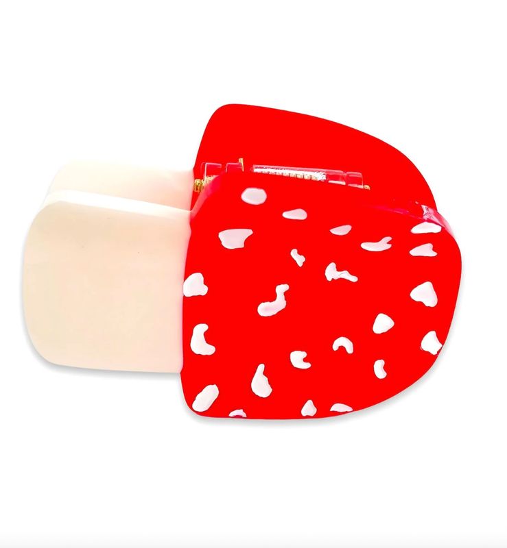 Hair Claw - Mini Mushroom