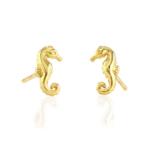 Earrings - Stud: Kris Seahorse