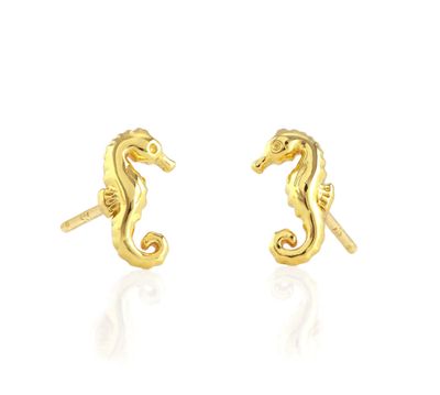 Earrings - Stud: Kris Seahorse