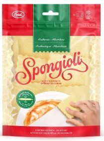 Sponges - Pasta shaped Spongioli pack of 6