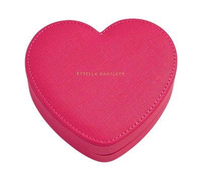Heart Jewelry Box - Hot Pink