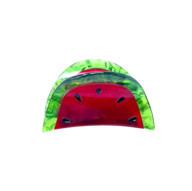 Hair Claw - Mini Watermelon