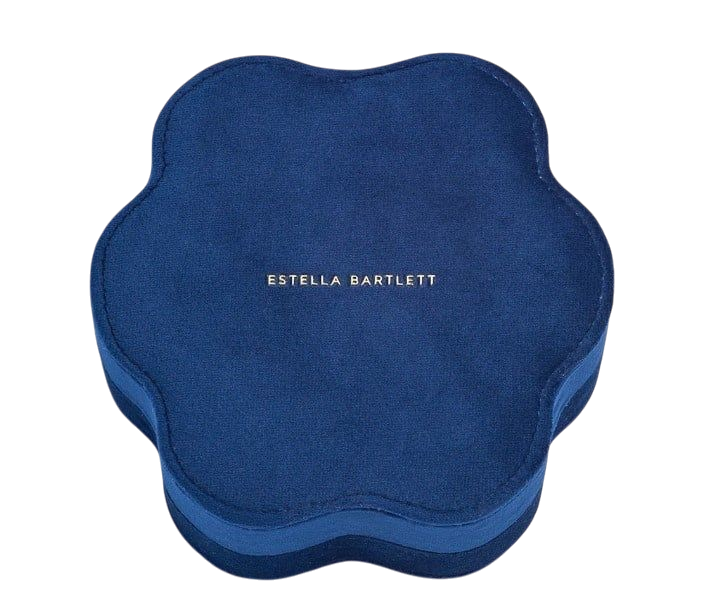 Wavy Box - Navy Velvet