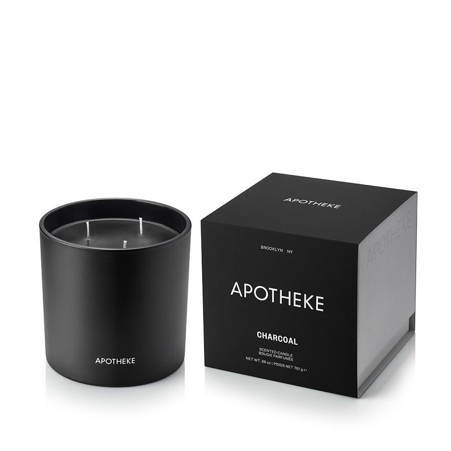 Candle - Apotheke 3 Wick: Charcoal