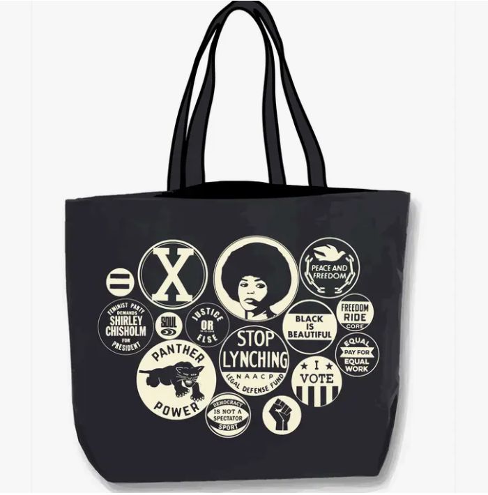 Tote - Power Button (Black)