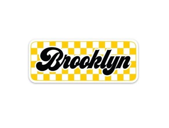 Sticker - Brooklyn Checkered