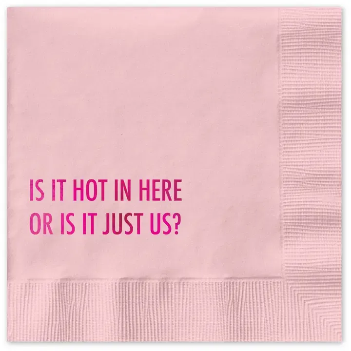 Cocktail Napkin - Hot in Here