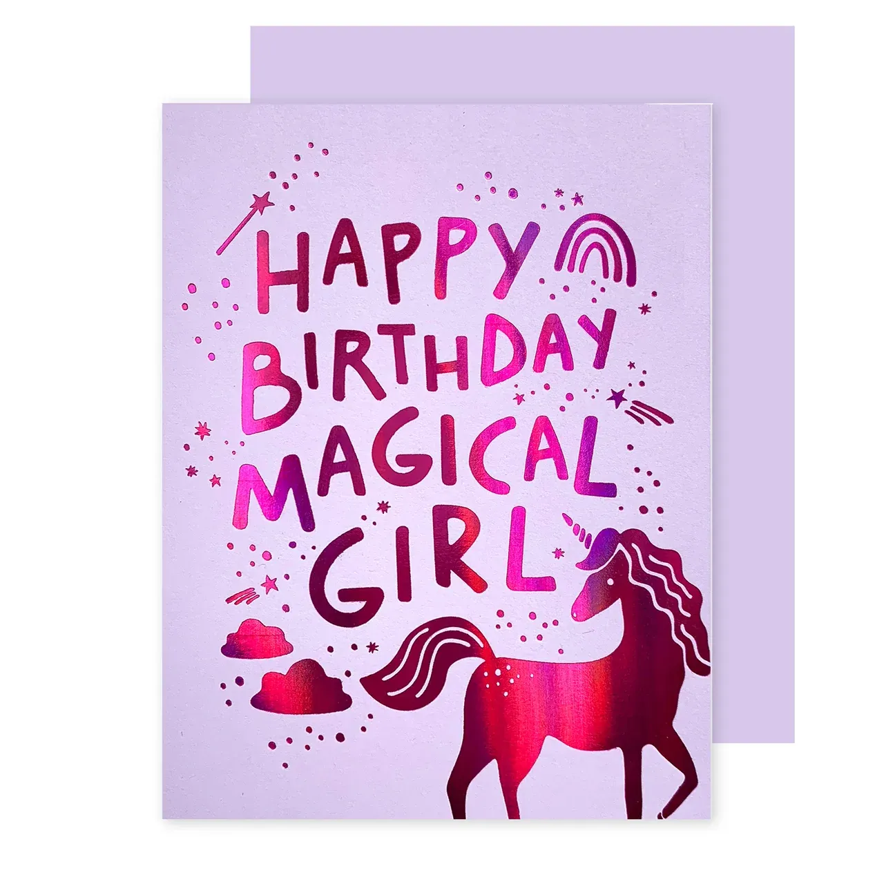 Card - Birthday: Magical Girl