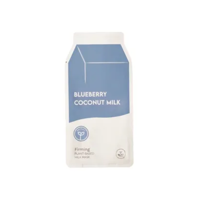 Plant-Based Milk Mask - Blueberry Coconut Milk Firming