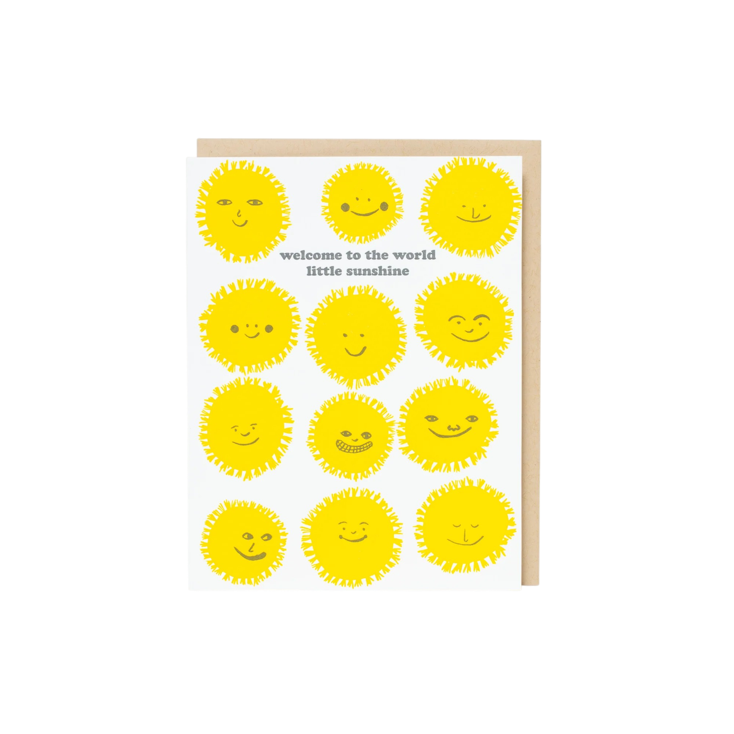 Card - Baby: Welcome Sunshine