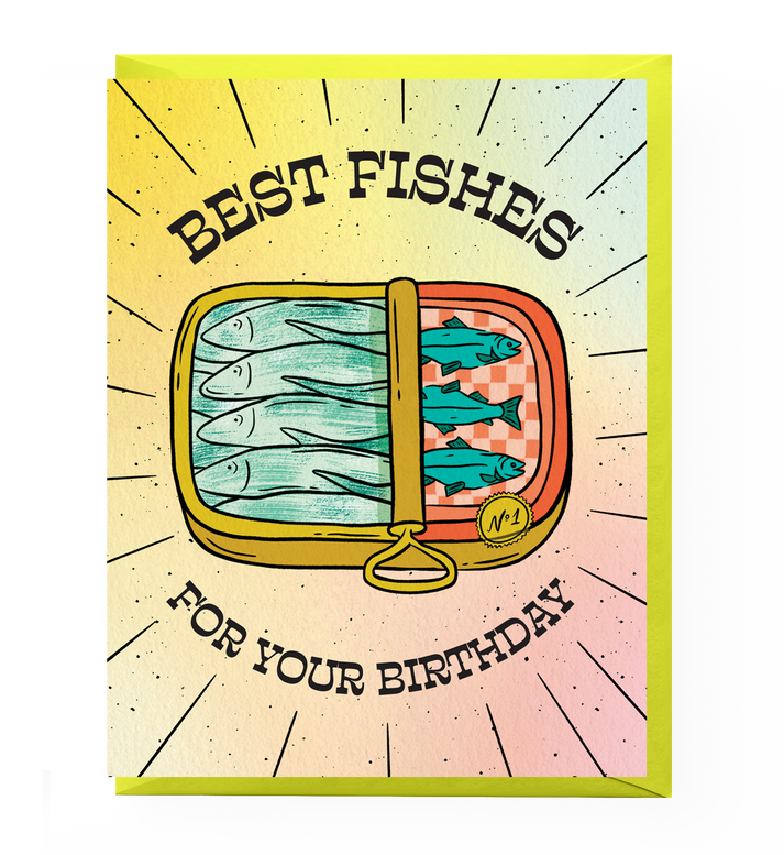 Card - Birthday: Best Fishes