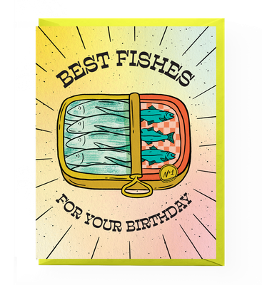 Card - Birthday: Best Fishes