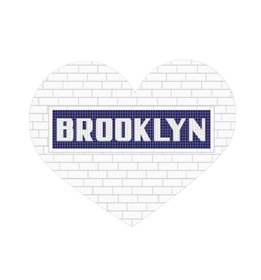 Sticker - Subway Tile Brooklyn Heart