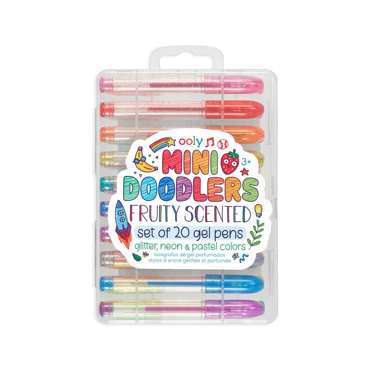 Mini Doodlers - Fruity scented gel pens