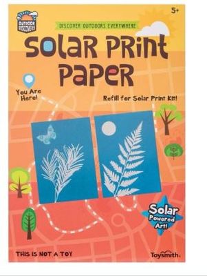 Solar Print Paper