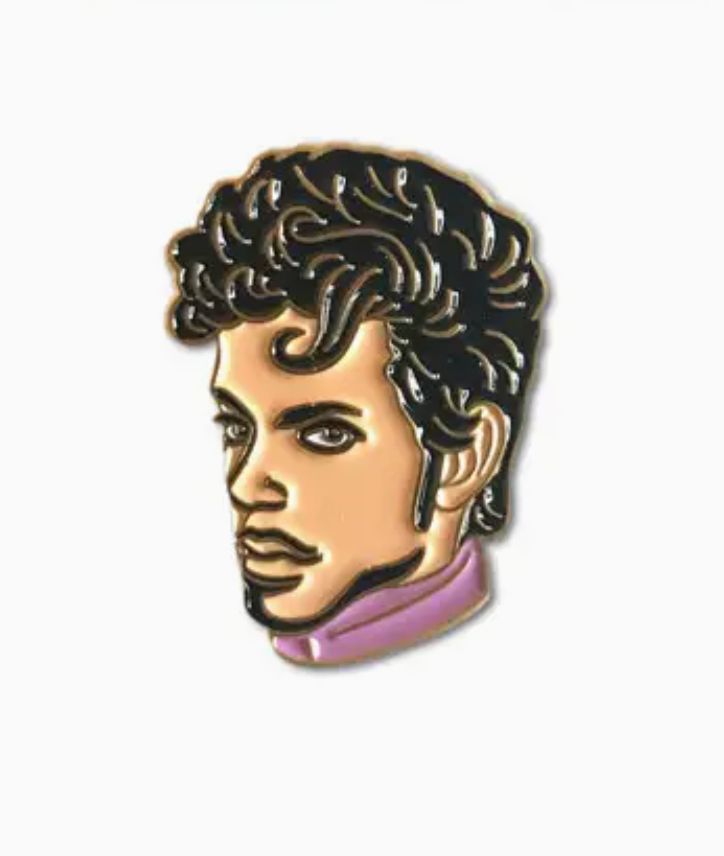 Enamel Pin: Prince Purple Reign