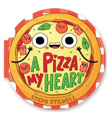 Book - Kids Boardbook: Steph Stillwell A PIZZA My Heart