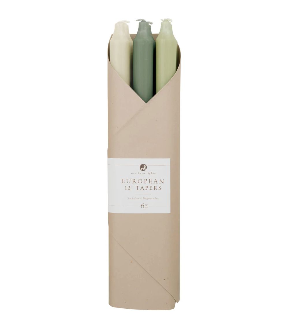 Tapered Candle - 6 Pack Cottage Vines