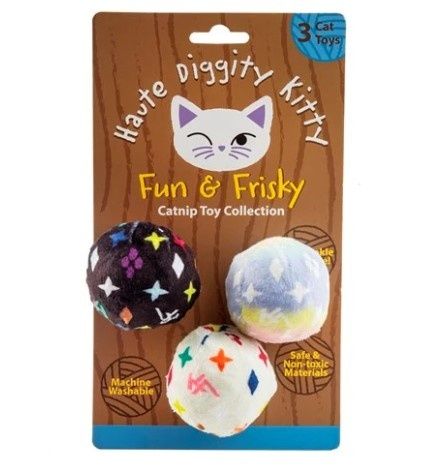 Cat Toy -  CV Balls (Monogram)