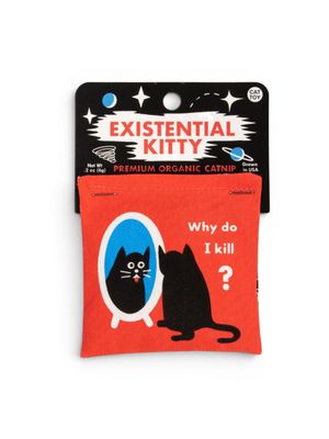 Catnip Toy - Existential Kitty