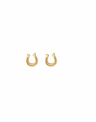 Earrings - Stud: Kris Horseshoe (Gold)