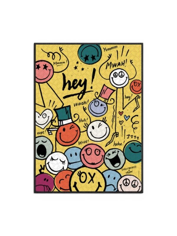 Puzzle - 1000pc: Space Hehehe Smiley x Andre