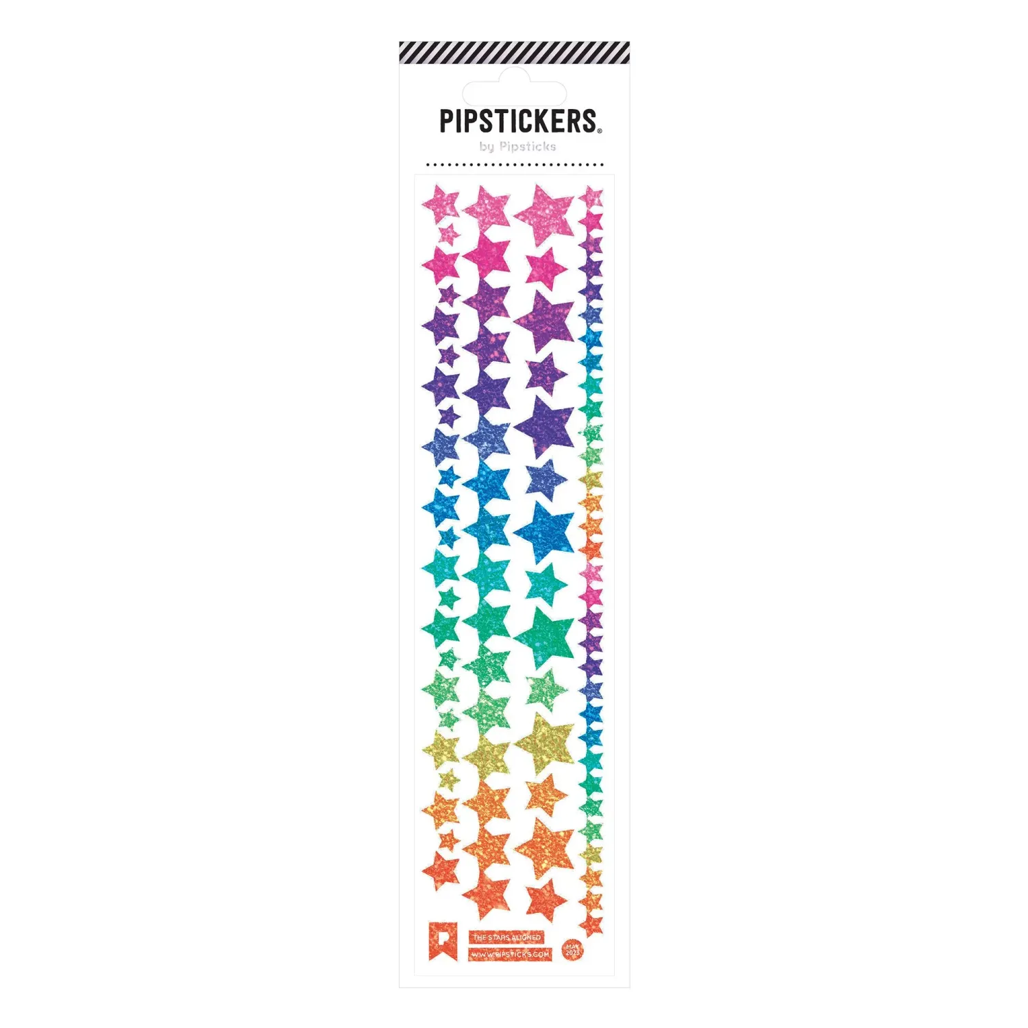Pipsticks Sticker Sheet (Rectangle Small) - The Stars Aligned