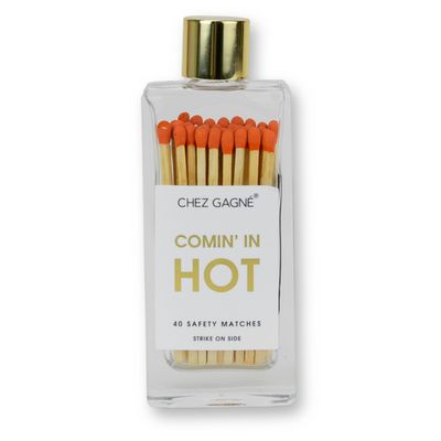 Matches - Glass Bottle: Coming in Hot