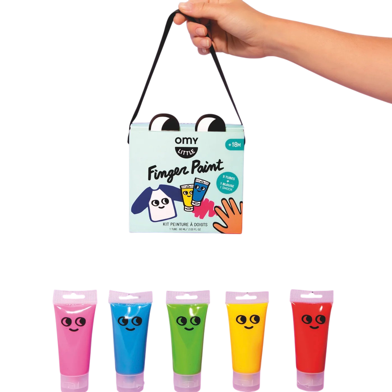 Finger Paints - Art Kit with Shirt